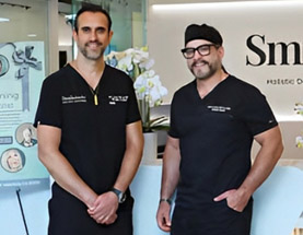 Dr. Shawn and Dr. Ben Javid discussing holistic dentistry and whole-body wellness.
